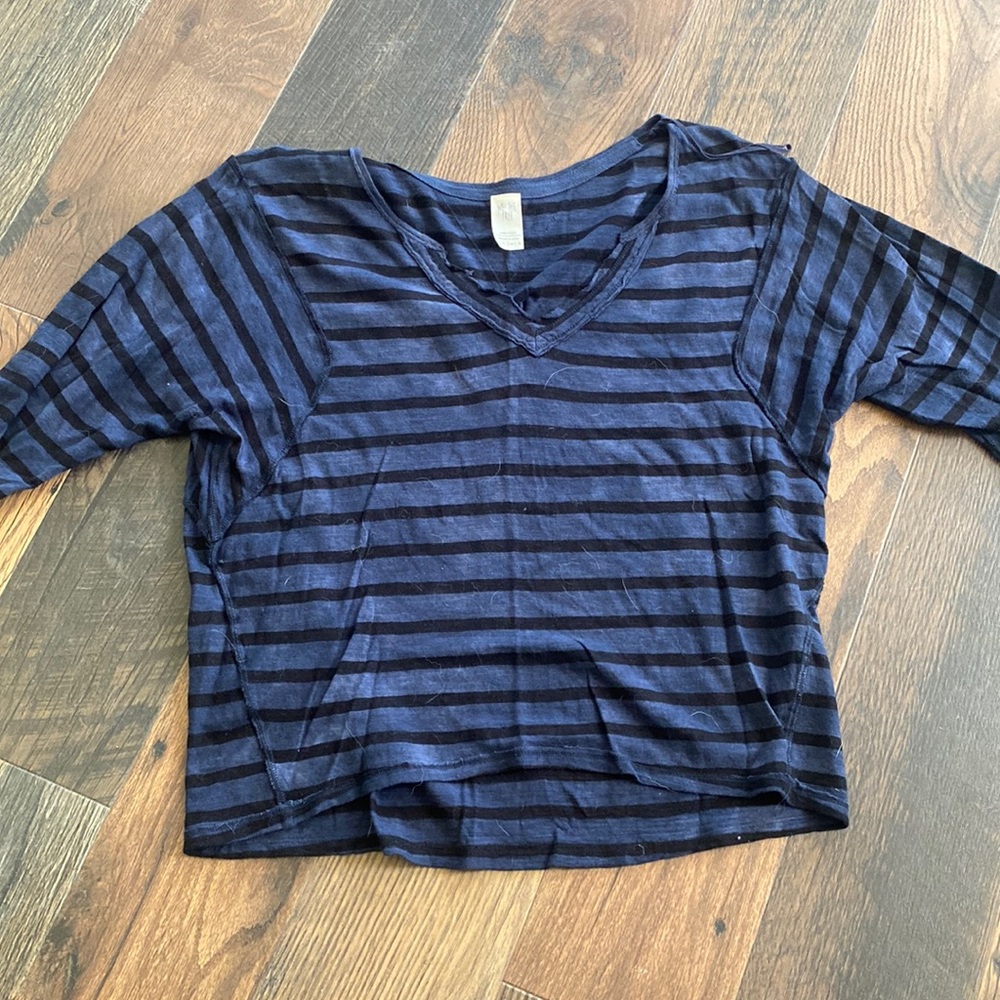Free People striped shirt